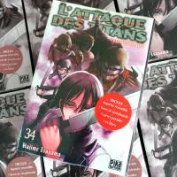 L'attaque des titans collector 34